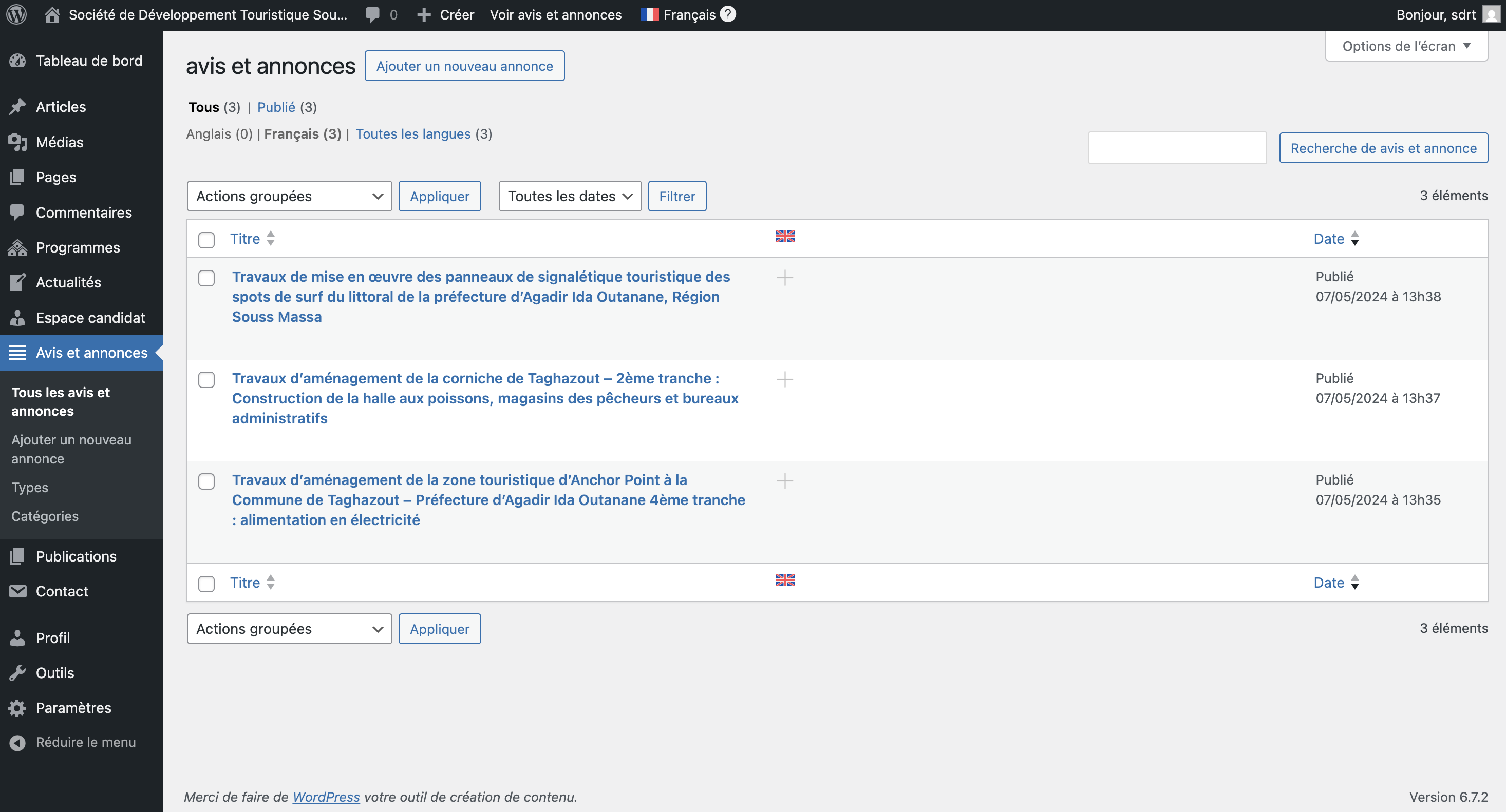Ajouter un nouvel article
