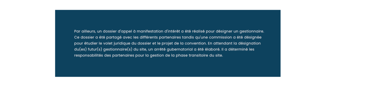 Texte avec Fond