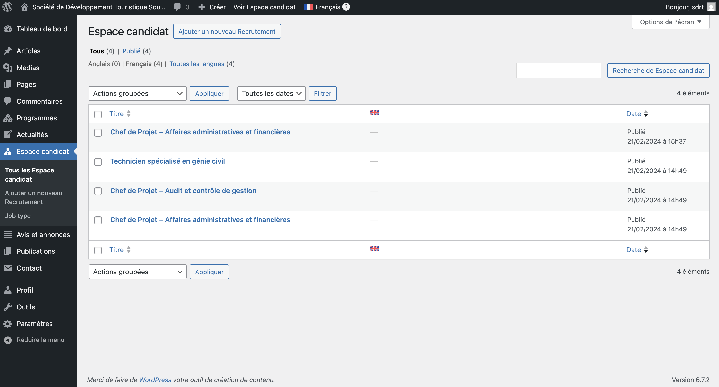 Ajouter un nouvel article